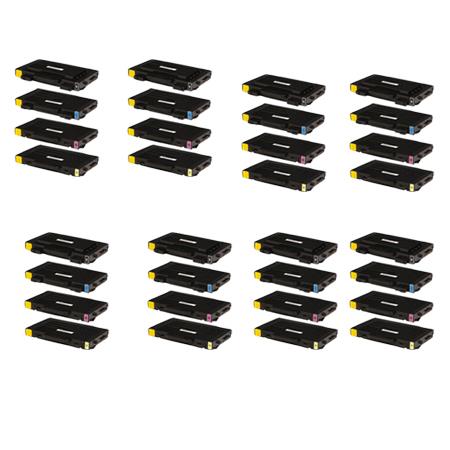 Product image for 999inks Compatible Multipack Samsung CLP-500 8 Full Sets Laser Toner Cartridges - Small