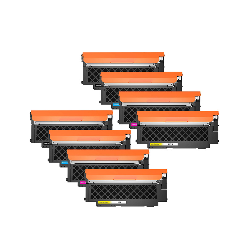 Product image for 999inks Compatible Multipack HP 117A 2 Full Sets Standard Capacity Toner Cartridges - Small