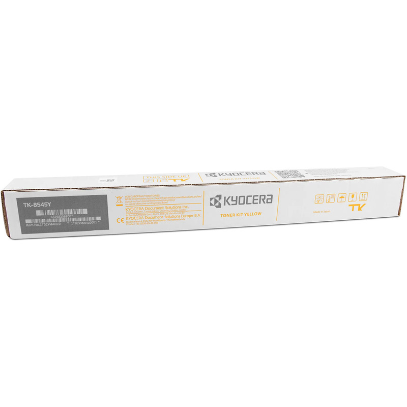 Product image for Kyocera TK-8545Y Yellow Original Standard Capacity Toner Cartridge - Gallery01