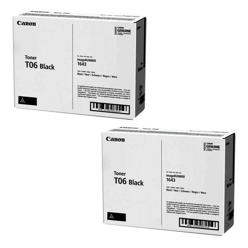 Product image for Canon 3526C002 Black Original Laser Toner Cartridge Twin Pack - Gallery01