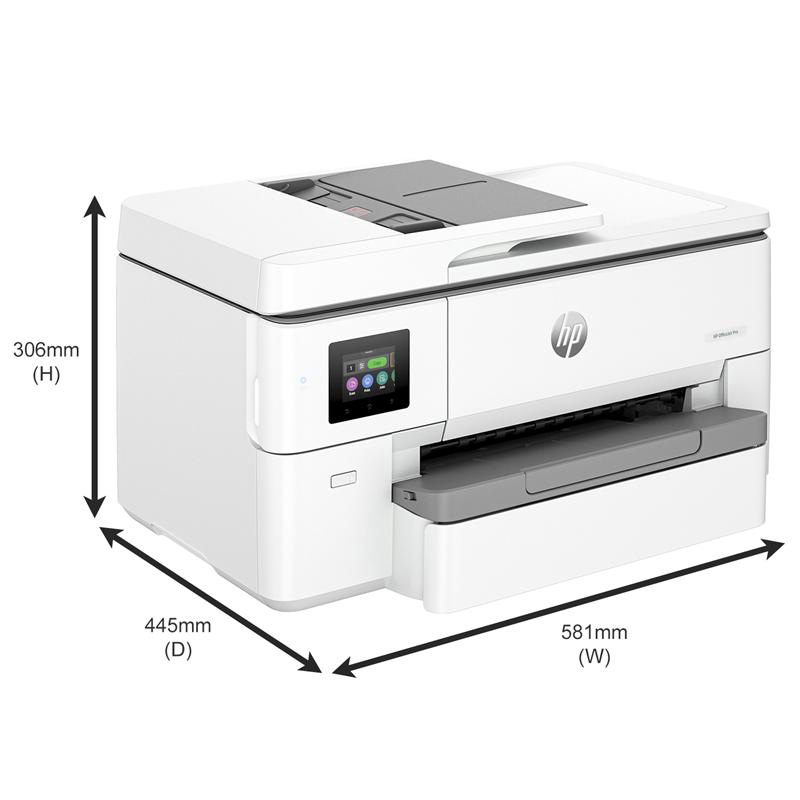 Product image for HP OfficeJet Pro 9720e A4 Colour Multifunction Inkjet Printer - Gallery01