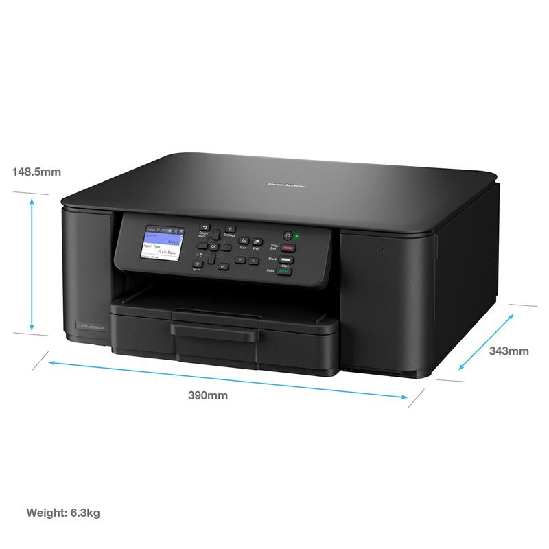 Product image for Brother DCP-J1310DW A4 Colour Multifunction Inkjet Printer - Gallery01