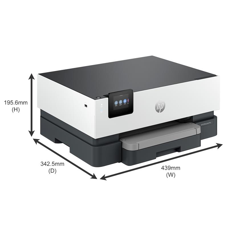 Product image for HP OfficeJet Pro 9110b A4 Colour Inkjet Printer - Gallery01