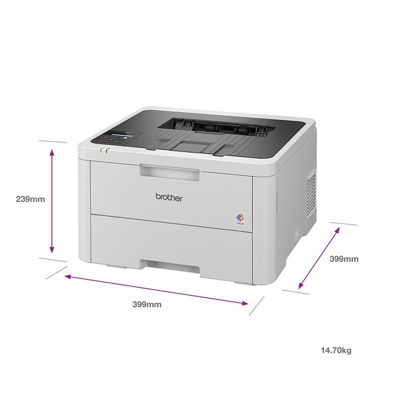 Product image for Brother HL-L3220CW A4 Colour LED Laser Printer - Gallery01