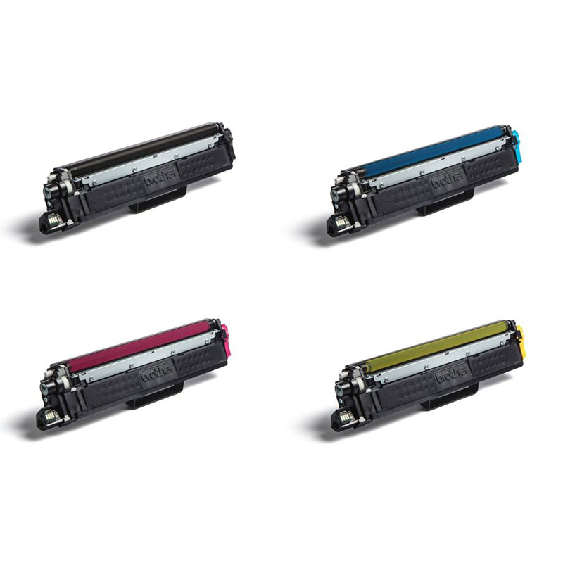 Product image for Brother TN247BK/Y Full Set Original High Capacity Laser Toner Cartridges - Gallery01
