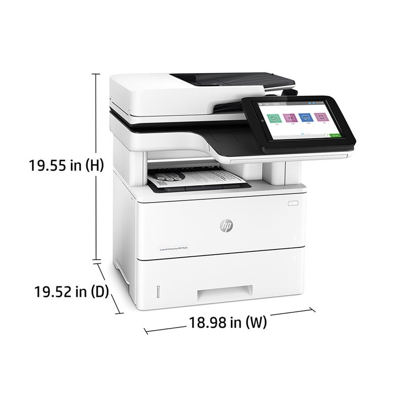 Product image for HP LaserJet Enterprise M528dn A4 Mono Multifunction Laser Printer - Gallery01
