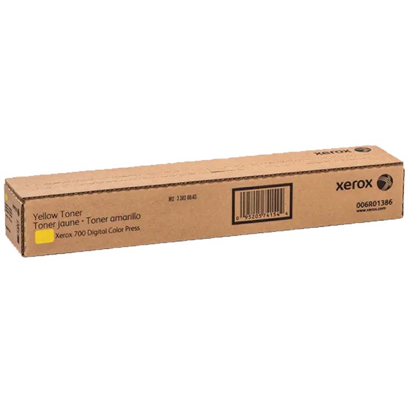 Product image for Xerox 006R01386 Yellow Original Toner Cartridge - Gallery01
