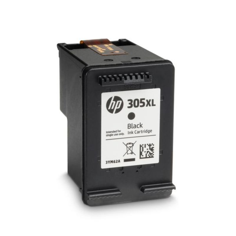 Product image for HP 305XL Black Original High Capacity Ink Cartridge (3YM62AE) - Gallery01