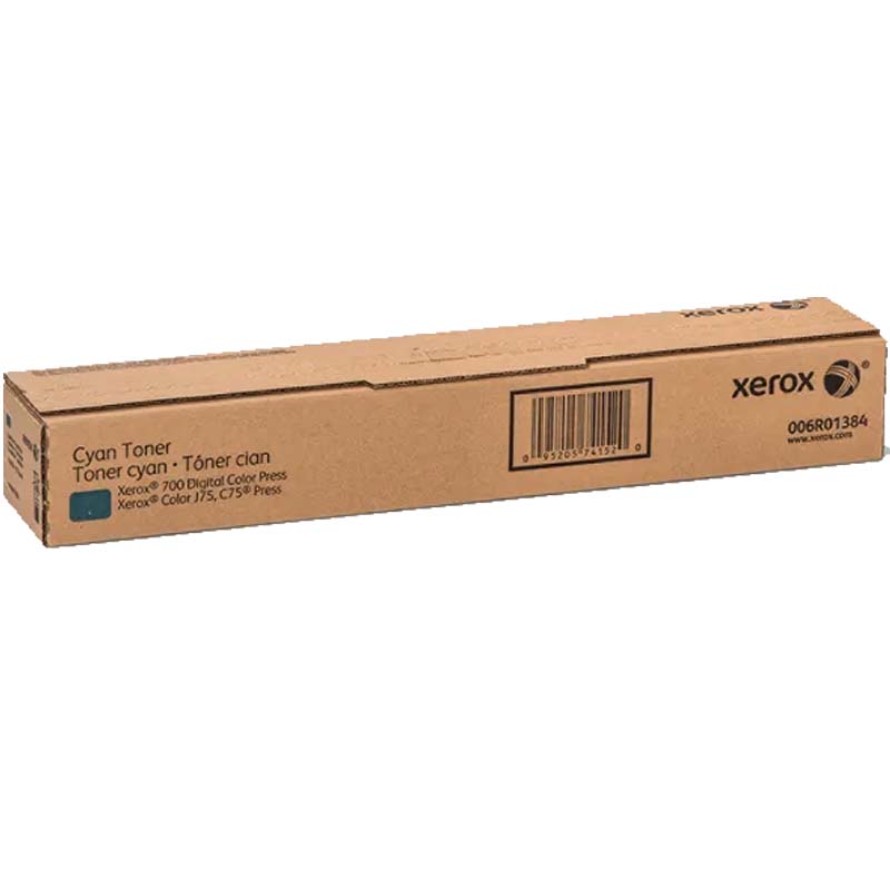 Product image for Xerox 006R01384 Cyan Original Toner Cartridge - Gallery01