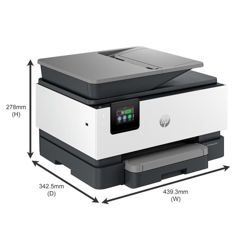 Product image for HP OfficeJet Pro 9125e A4 Colour Multifunction Inkjet Printer - Gallery01