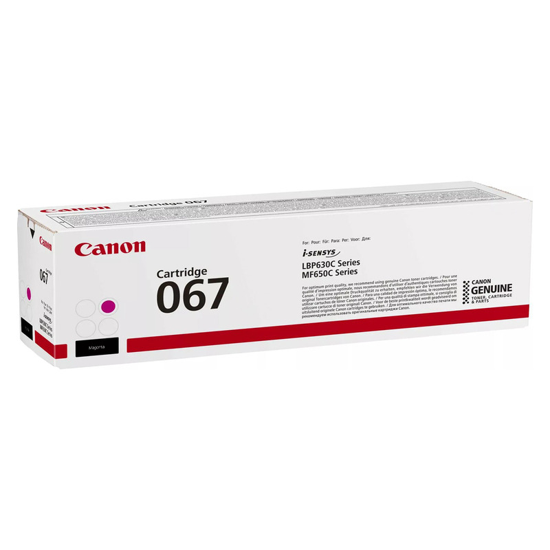 Product image for Canon 067 (5100C002) Magenta Original Standard Capacity Toner Cartridge - Gallery01