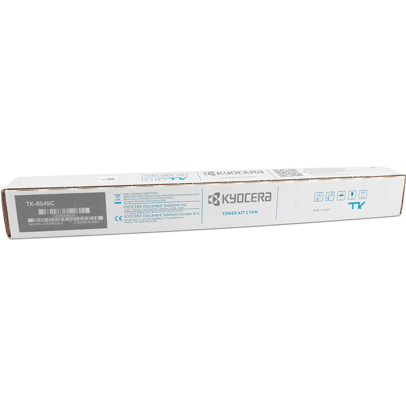 Product image for Kyocera TK-8545C Cyan Original Standard Capacity Toner Cartridge - Gallery01