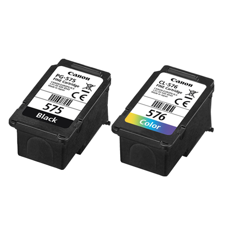 Product image for Canon PG-575/CL-576 Full Set Standard Capacity Original Inkjet Printer Cartridges - Gallery01