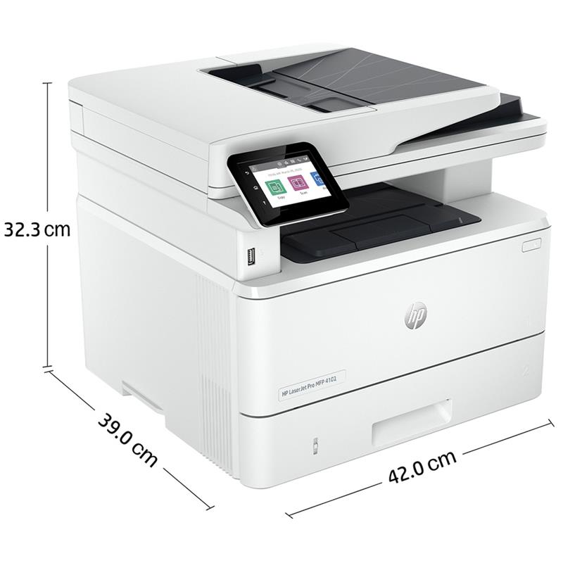 Product image for HP LaserJet Pro MFP 4102fdn A4 Mono Multifunction Laser Printer - Gallery01