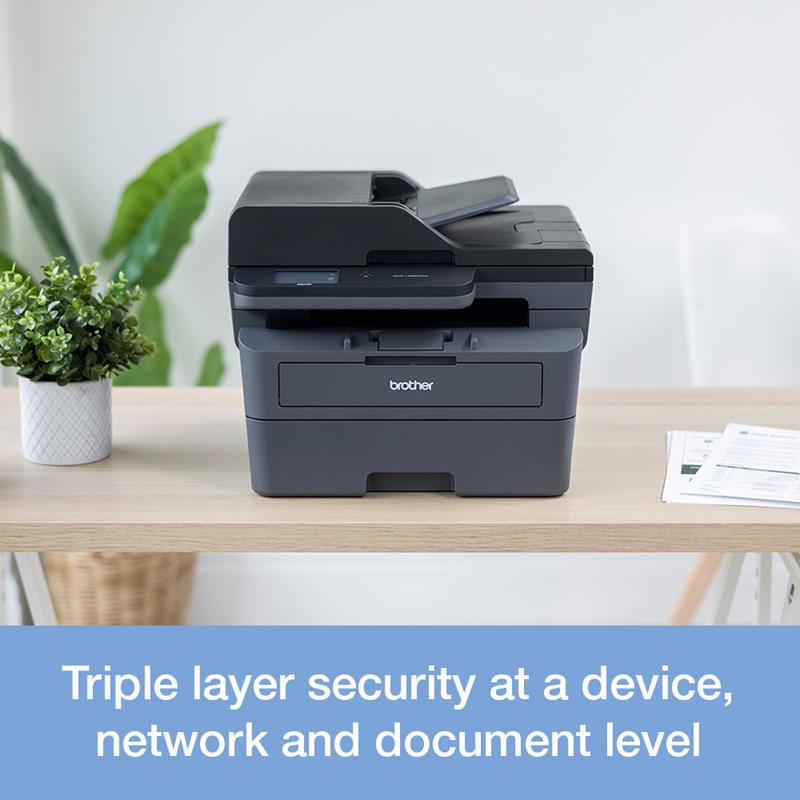 Product image for Brother DCP-L2660DW A4 Mono Multifunction Laser Printer - Gallery02
