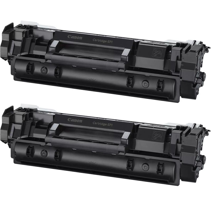 Product image for Canon 071 Black Standard Capacity Original Laser Toner Cartridge Twin Pack - Gallery02