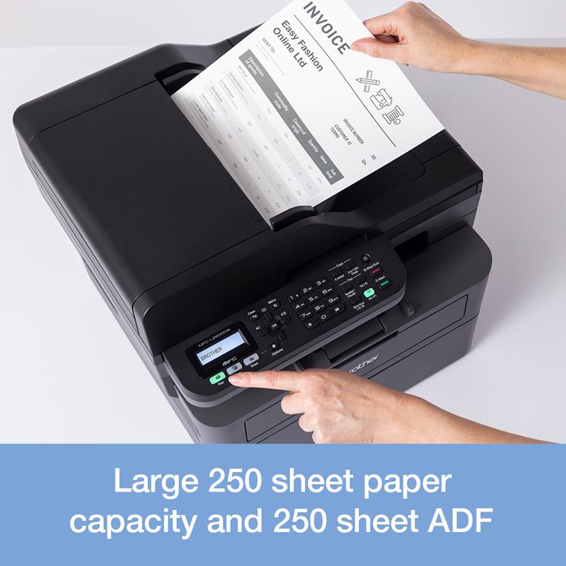 Product image for Brother MFC-L2800DW A4 Mono Multifunction Laser Printer - Gallery02