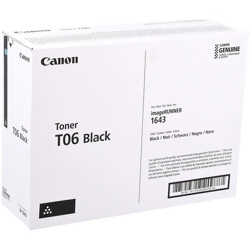 Product image for Canon T06 (3526C002) Black Original Toner Cartridge - Gallery02