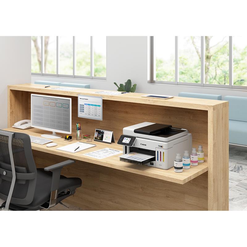 Product image for Canon MAXIFY GX6150 MegaTank A4 Colour Multifunction Inkjet Printer - Gallery02