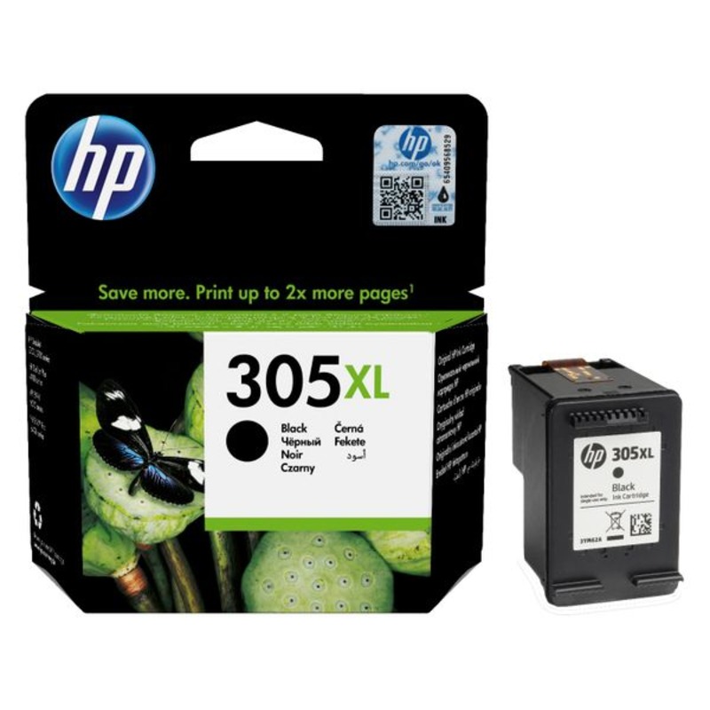 Product image for HP 305XL Black Original High Capacity Ink Cartridge (3YM62AE) - Gallery02