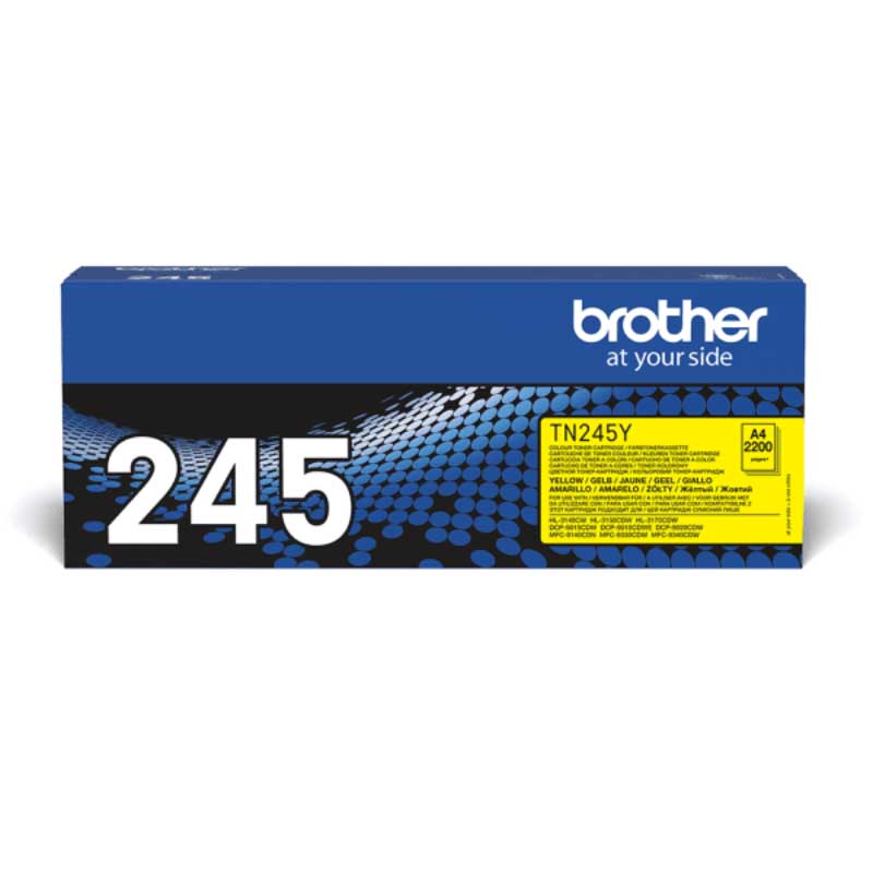 Product image for Brother TN245Y Yellow Original High Capacity Toner Cartridge - Gallery02