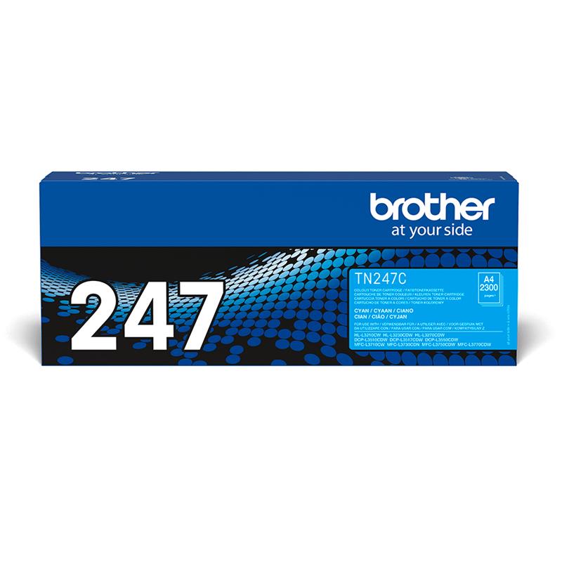 Product image for Brother TN247C Cyan Original High Capacity Toner Cartridge - Gallery02