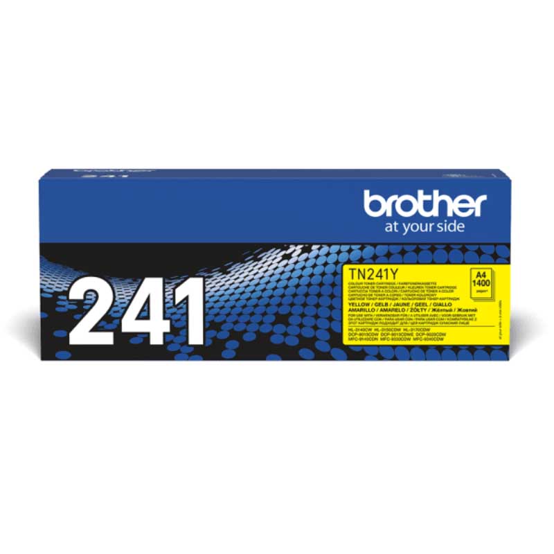 Product image for Brother TN241Y Yellow Original Standard Capacity Toner Cartridge - Gallery02