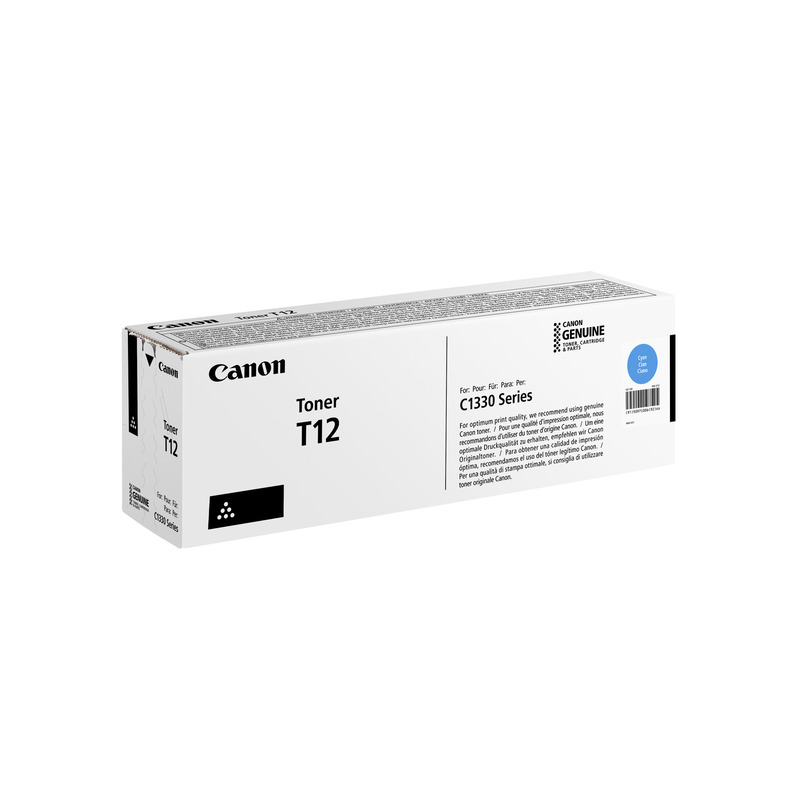 Product image for Canon T12 (5097C006AA) Cyan Original Toner Cartridge - Gallery02