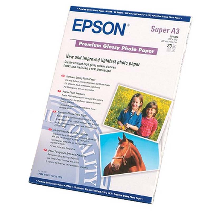 Product image for Epson S041315 A3 Premium Glossy Photo Paper (20 sheets) - Gallery02