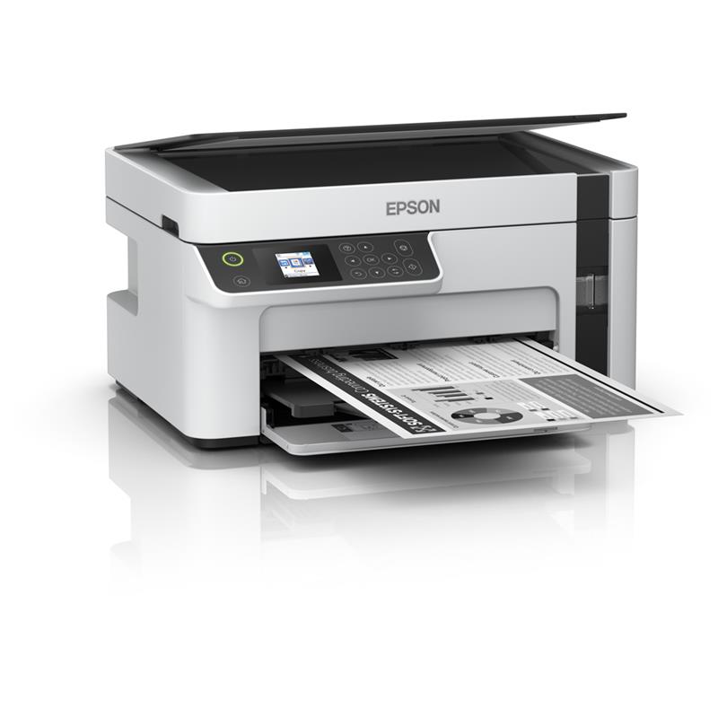 Product image for Epson EcoTank ET-M2120 A4 Mono Multifunction Inkjet Printer - Gallery02