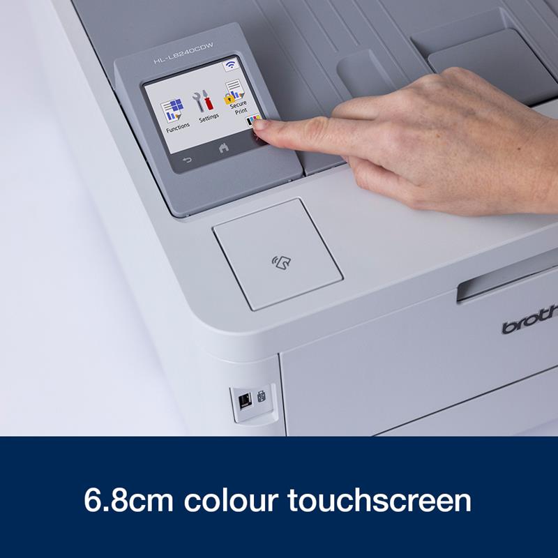 Product image for Brother HL-L8240CDW A4 Colour LED Laser Printer - Gallery02