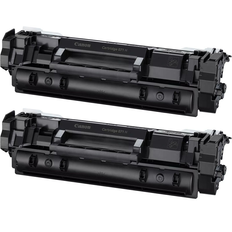 Product image for Canon 071H Black High Capacity Original Laser Toner Cartridge Twin Pack - Gallery02