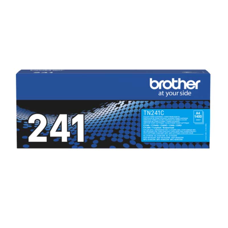 Product image for Brother TN241C Cyan Original Standard Capacity Toner Cartridge - Gallery02