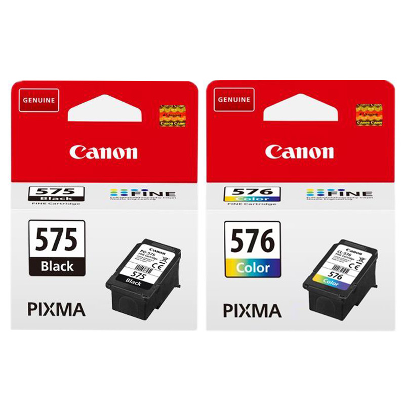 Product image for Canon PG-575/CL-576 Full Set Standard Capacity Original Inkjet Printer Cartridges - Gallery02