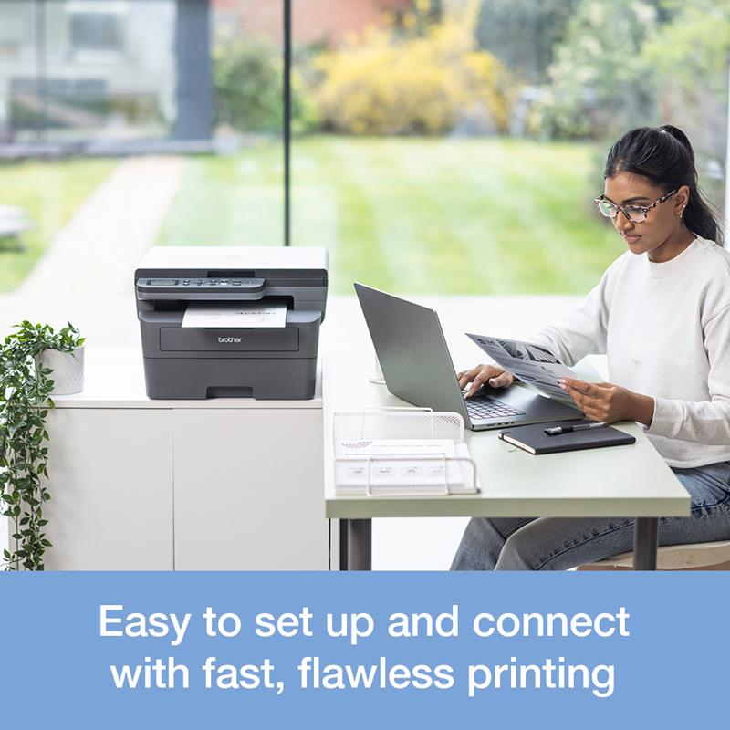 Product image for Brother DCP-L2627DWXL A4 Mono Multifunction Laser Printer - Gallery03