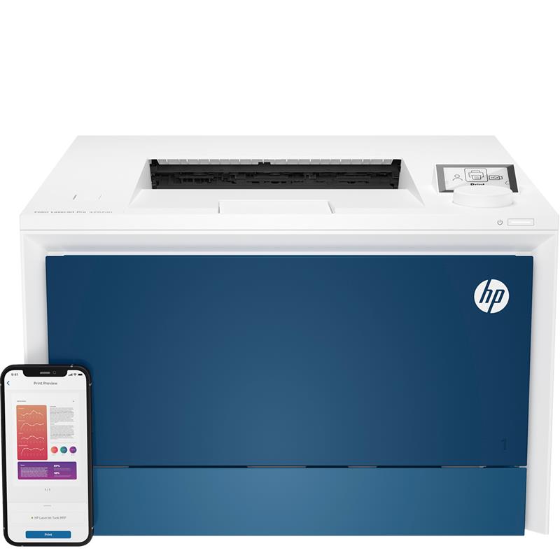 Product image for HP Color LaserJet Pro 4202dw A4 Colour Laser Printer - Gallery03