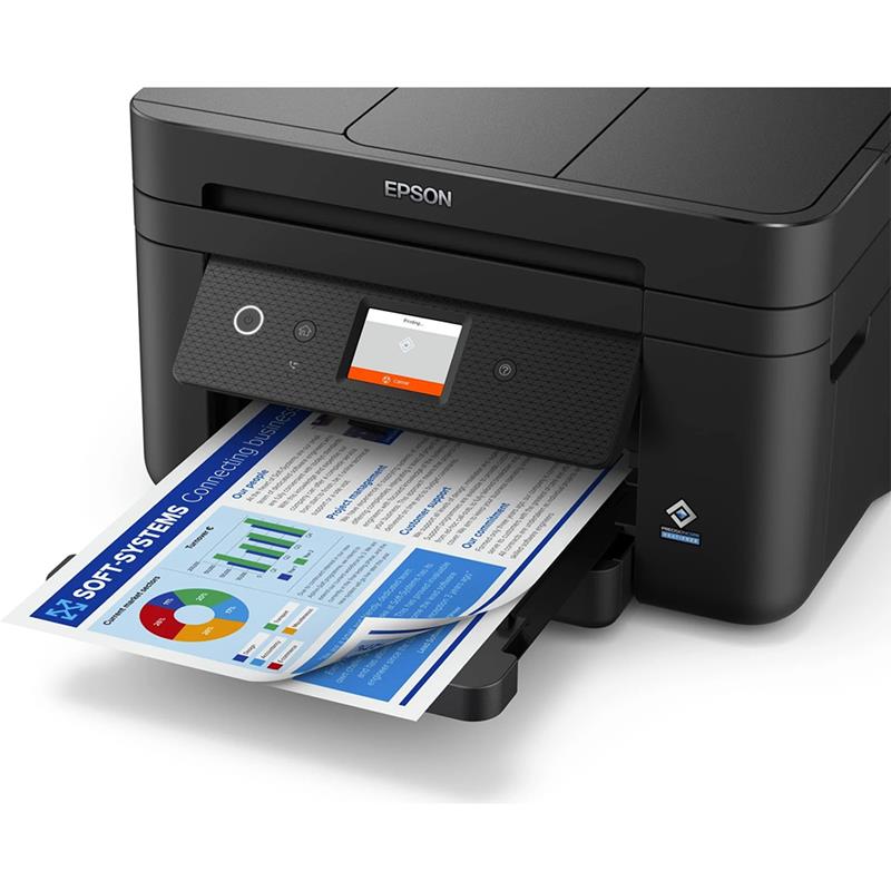 Product image for Epson WorkForce WF-2960DWF A4 Colour Multifunction Inkjet Printer - Gallery03