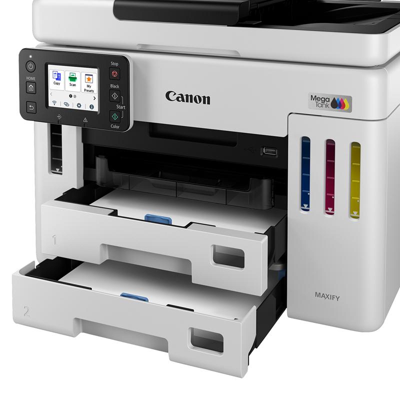 Product image for Canon MAXIFY GX7150 MegaTank A4 Colour Multifunction Inkjet Printer - Gallery04