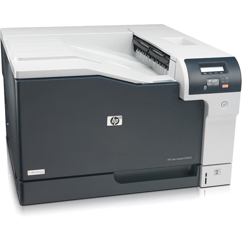 Product image for HP Colour LaserJet CP5225n A3 Laser Printer - Gallery04