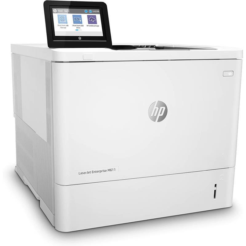 Product image for HP LaserJet Enterprise M611dn A4 Mono Laser Printer - Gallery04