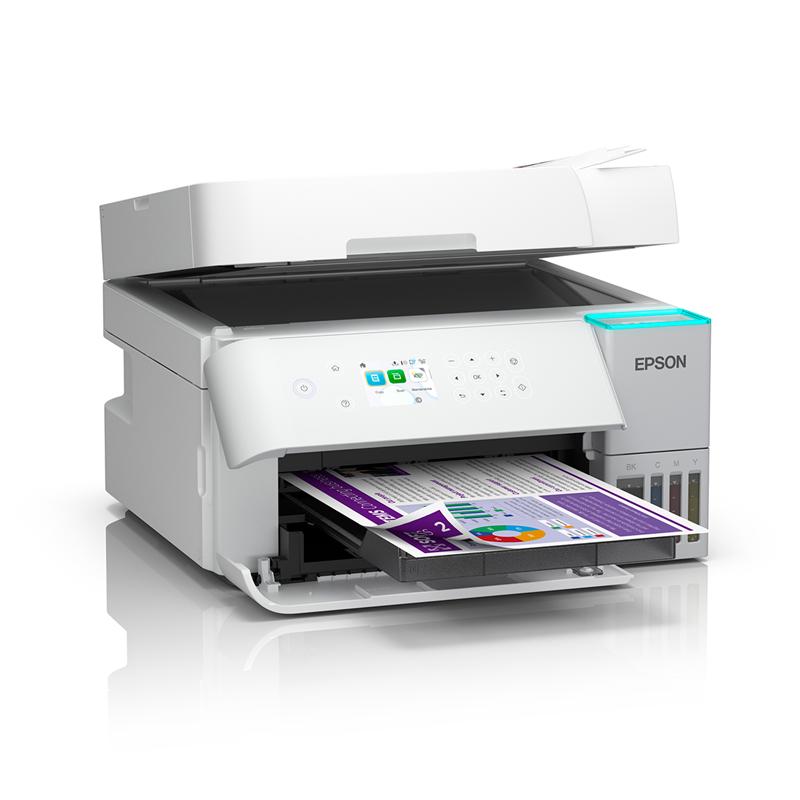 Product image for Epson EcoTank ET-3956 A4 Colour Multifunction Inkjet Printer - Gallery05