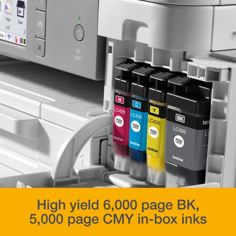 Product image for Brother MFC-J4540DWXL A4 Colour Multifunction Inkjet Printer - Gallery05