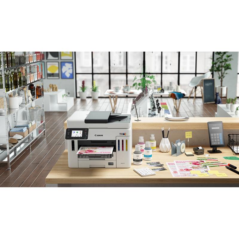 Product image for Canon MAXIFY GX7150 MegaTank A4 Colour Multifunction Inkjet Printer - Gallery06