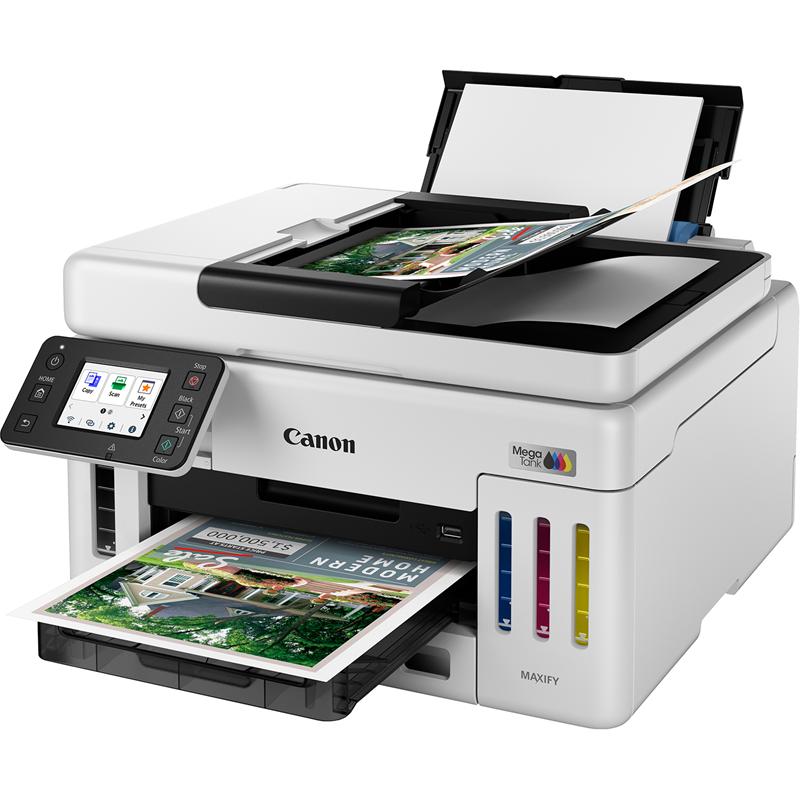 Product image for Canon MAXIFY GX6150 MegaTank A4 Colour Multifunction Inkjet Printer - Gallery06