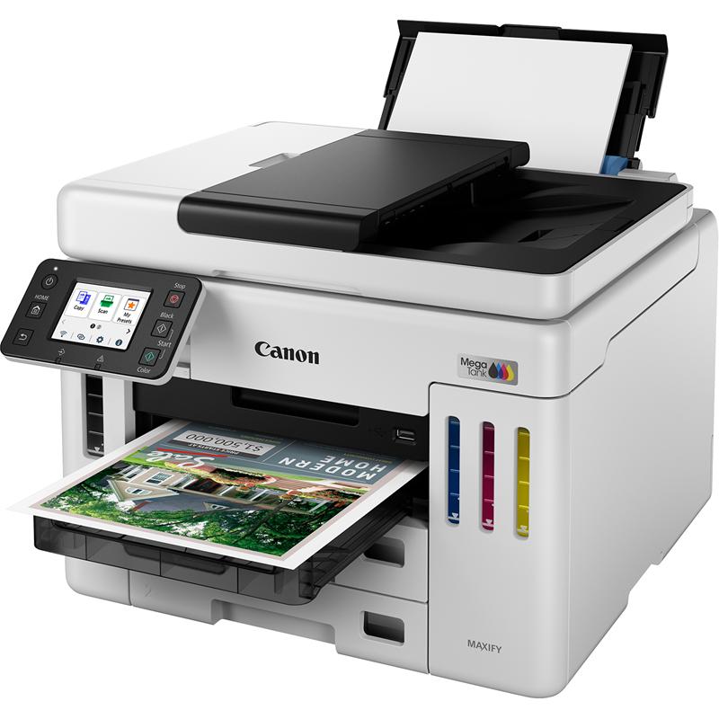 Product image for Canon MAXIFY GX7150 MegaTank A4 Colour Multifunction Inkjet Printer - Gallery07
