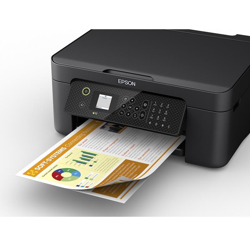 Product image for Epson WorkForce WF-2910DWF A4 Colour Multifunction Inkjet Printer - Gallery07