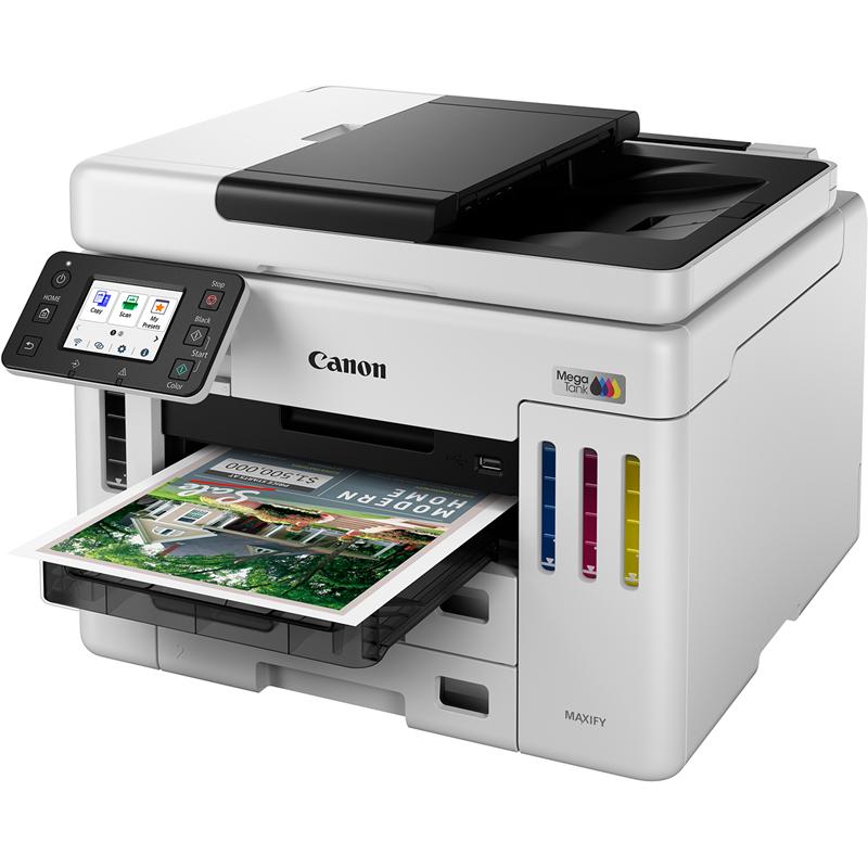 Product image for Canon MAXIFY GX7150 MegaTank A4 Colour Multifunction Inkjet Printer - Gallery08