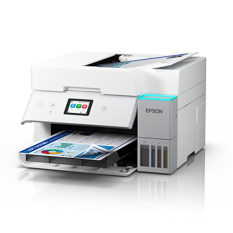 Product image for Epson EcoTank ET-4956 A4 Colour Multifunction Inkjet Printer - Gallery09