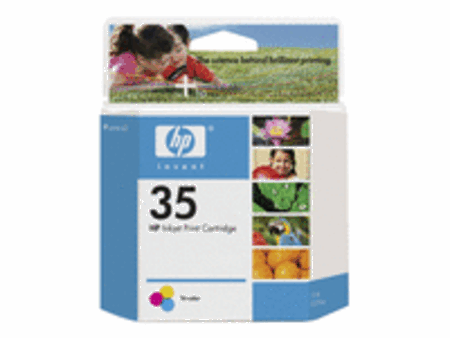 HP 35 Tri-Colour Original Inkjet Print Cartridge (e-printer) (C6635A)