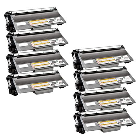 999inks Compatible Eight Pack Brother TN3330 Black Laser Toner Cartridges